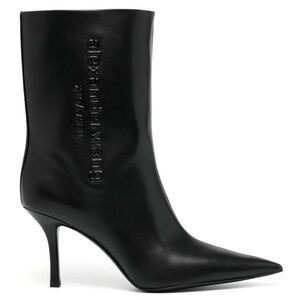 NEW Alexander Wang DELPHINE Black Ankle Boots